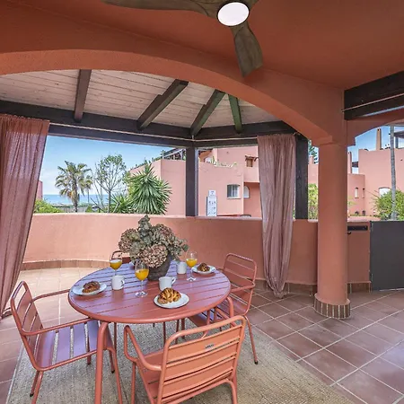 Apartmán Encantador Con Balcon, Piscina Y Vista Al Mar